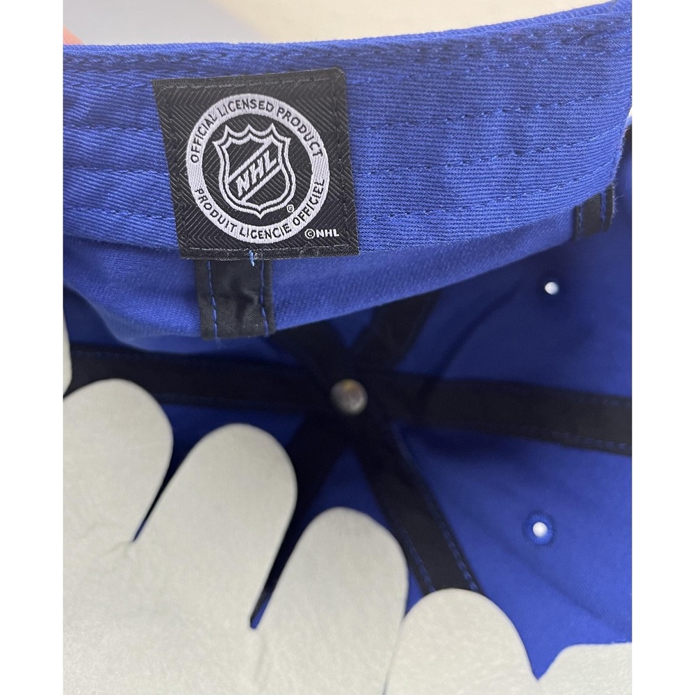 New York Islanders 47 Brand Hat Strap Back NHL Hockey Dad Hat NEW - Picture 9 of 11